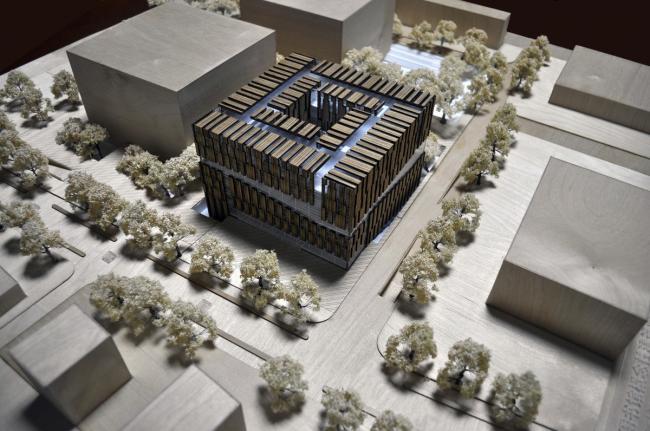 BIM建筑|清华年夜学法学院藏书楼 / KOKAISTUDIOS BIM建筑|清华年夜学法学院藏书楼 / KOKAISTUDIOS