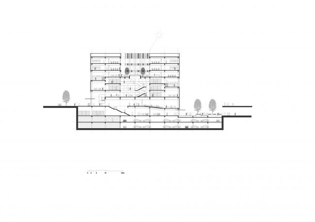 BIM建筑|清华年夜学法学院藏书楼 / KOKAISTUDIOS BIM建筑|清华年夜学法学院藏书楼 / KOKAISTUDIOS
