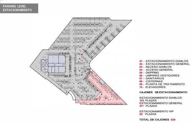 BIM建筑|如富有穿透力的三叉戟:Alfredo Harp Helú 体育馆 / FGP Atelier, Taller ADG BIM建筑|如富有穿透力的三叉戟:Alfredo Harp Helú 体育馆 / FGP Atelier, Taller ADG