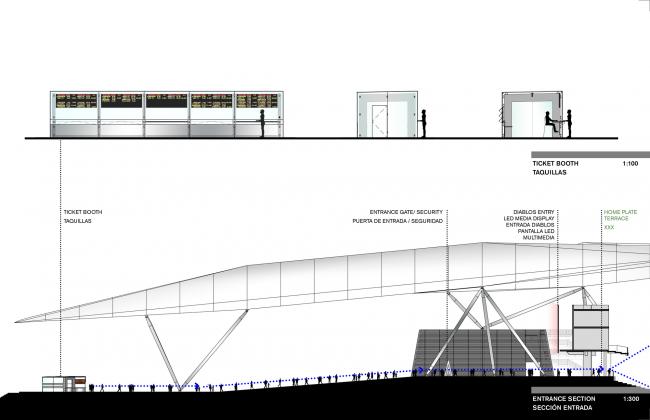 BIM建筑|如富有穿透力的三叉戟:Alfredo Harp Helú 体育馆 / FGP Atelier, Taller ADG BIM建筑|如富有穿透力的三叉戟:Alfredo Harp Helú 体育馆 / FGP Atelier, Taller ADG
