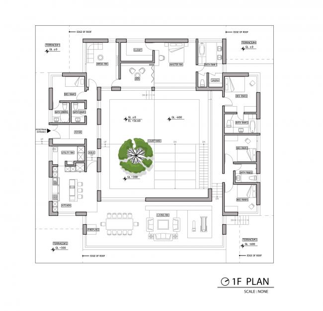 BIM建筑|天然礼序,朴素清幽:韩国麟蹄室第 / YKH Associates BIM建筑|天然礼序,朴素清幽:韩国麟蹄室第 / YKH Associates
