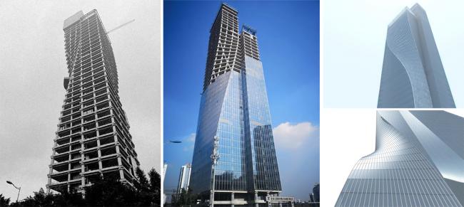 BIM建筑|“世界第一扭”:以双曲面幕墙模仿跳跃极光 / Aedas BIM建筑|“世界第一扭”:以双曲面幕墙模仿跳跃极光 / Aedas