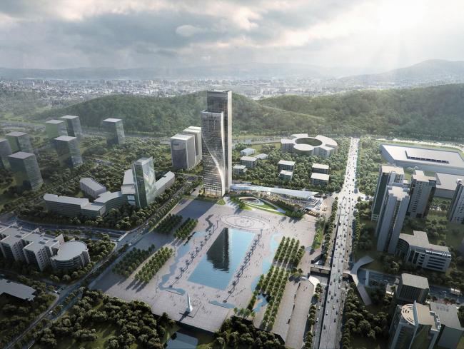 BIM建筑|“世界第一扭”:以双曲面幕墙模仿跳跃极光 / Aedas BIM建筑|“世界第一扭”:以双曲面幕墙模仿跳跃极光 / Aedas