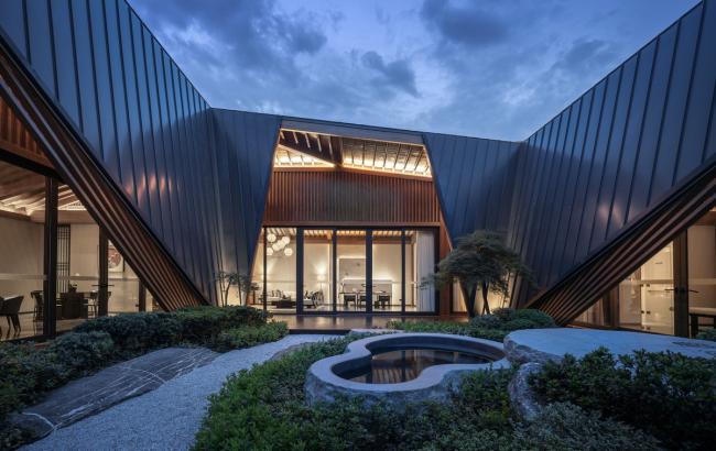 BIM建筑|侘寂之美,以无为有:福州首建国仕府温泉会馆 / 成执设计 BIM建筑|侘寂之美,以无为有:福州首建国仕府温泉会馆 / 成执设计