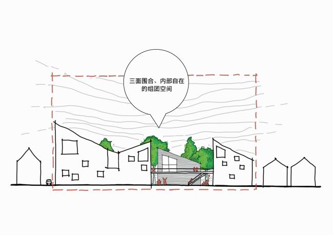 BIM建筑|江苏硕集幼儿园——留守村落的盼望 / Crossboundaries, 北京 BIM建筑|江苏硕集幼儿园——留守村落的盼望 / Crossboundaries, 北京