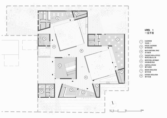 BIM建筑|江苏硕集幼儿园——留守村落的盼望 / Crossboundaries, 北京 BIM建筑|江苏硕集幼儿园——留守村落的盼望 / Crossboundaries, 北京