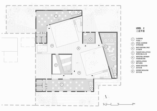 BIM建筑|江苏硕集幼儿园——留守村落的盼望 / Crossboundaries, 北京 BIM建筑|江苏硕集幼儿园——留守村落的盼望 / Crossboundaries, 北京