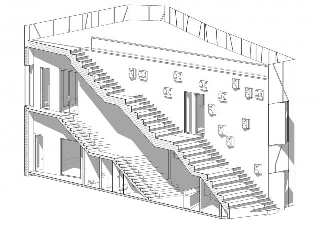 BIM建筑|保存远古感的建筑纪念碑:ARTCOR创意工坊 / Maxim Calujac BIM建筑|保存远古感的建筑纪念碑:ARTCOR创意工坊 / Maxim Calujac