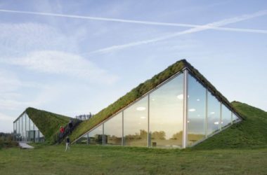 BIM建筑|湿地景不雅里的年夜地艺术雕塑:荷兰 Biesbosch 博物馆岛 / Studio Marco Vermeulen-BIM建筑网