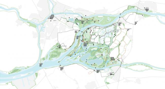 BIM建筑|湿地景不雅里的年夜地艺术雕塑:荷兰 Biesbosch 博物馆岛 / Studio Marco Vermeulen BIM建筑|湿地景不雅里的年夜地艺术雕塑:荷兰 Biesbosch 博物馆岛 / Studio Marco Vermeulen