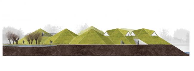 BIM建筑|湿地景不雅里的年夜地艺术雕塑:荷兰 Biesbosch 博物馆岛 / Studio Marco Vermeulen BIM建筑|湿地景不雅里的年夜地艺术雕塑:荷兰 Biesbosch 博物馆岛 / Studio Marco Vermeulen