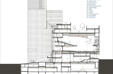 BIM建筑|Saemoonan 弧形教堂,爱天主也爱邻里街坊 / Seoinn Design Group + Lee Eun搜索引擎优化k-BIM建筑网