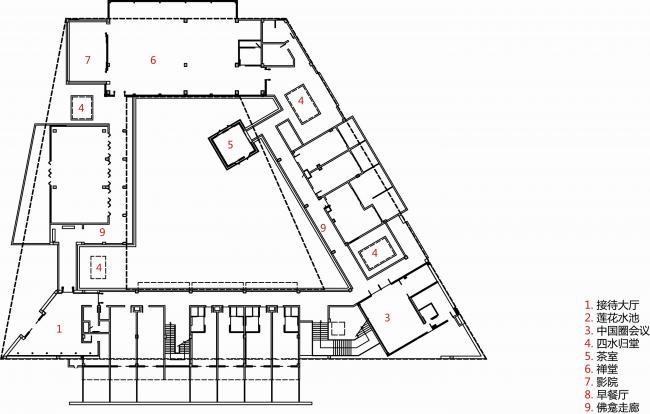 BIM建筑| 九西岳莲花小镇——正清和雅禅院 / 上海日清建筑设计 建筑鉴赏 第28张-BIM建筑网 BIM建筑| 九西岳莲花小镇——正清和雅禅院 / 上海日清建筑设计 建筑鉴赏 第28张