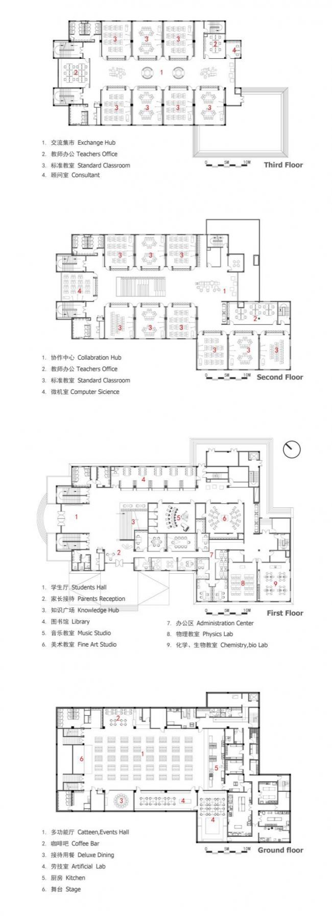 BIM建筑|“五间屋”启示五彩世界——无锡 VIA 佛蒙特国际黉舍 / 上海骏地建筑设计 建筑鉴赏 第21张-BIM建筑网 BIM建筑|“五间屋”启示五彩世界——无锡 VIA 佛蒙特国际黉舍 / 上海骏地建筑设计 建筑鉴赏 第21张