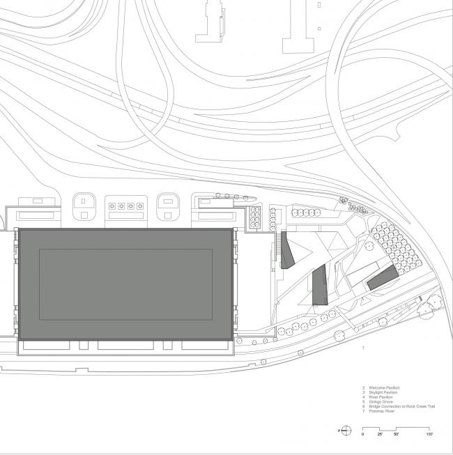 BIM建筑|约翰•肯尼迪表演艺术中间扩建,与地景融为一体 / 斯蒂文·霍尔建筑事务所 建筑鉴赏 第13张-BIM建筑网 BIM建筑|约翰•肯尼迪表演艺术中间扩建,与地景融为一体 / 斯蒂文·霍尔建筑事务所 建筑鉴赏 第13张