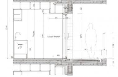 BIM建筑|天井深深,清幽简素之家:朝日团体员工宿舍 KAEDE / Takenaka Corporation-BIM建筑网