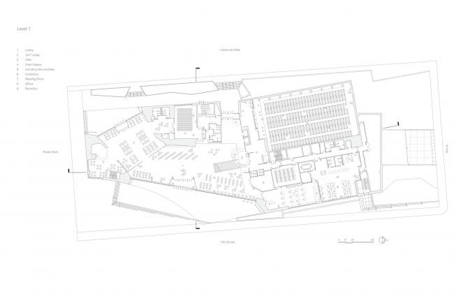 BIM建筑|坦普尔年夜学查尔斯藏书楼 / Snøhetta 建筑鉴赏 第26张-BIM建筑网 BIM建筑|坦普尔年夜学查尔斯藏书楼 / Snøhetta 建筑鉴赏 第26张