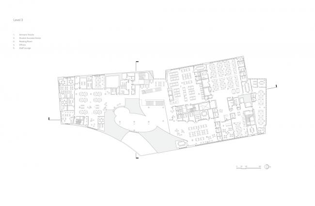 BIM建筑|坦普尔年夜学查尔斯藏书楼 / Snøhetta 建筑鉴赏 第28张-BIM建筑网 BIM建筑|坦普尔年夜学查尔斯藏书楼 / Snøhetta 建筑鉴赏 第28张