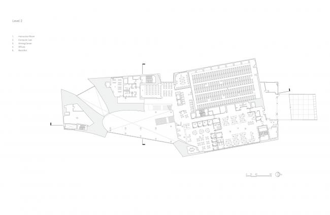 BIM建筑|坦普尔年夜学查尔斯藏书楼 / Snøhetta 建筑鉴赏 第27张-BIM建筑网 BIM建筑|坦普尔年夜学查尔斯藏书楼 / Snøhetta 建筑鉴赏 第27张