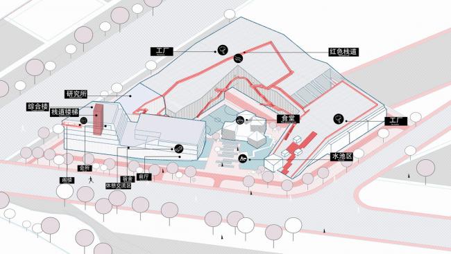 BIM建筑|游园“山舍”,江干工场——今世财产建筑的差别化实践 / gad · line+ studio 建筑鉴赏 第8张-BIM建筑网 BIM建筑|游园“山舍”,江干工场——今世财产建筑的差别化实践 / gad · line+ studio 建筑鉴赏 第8张