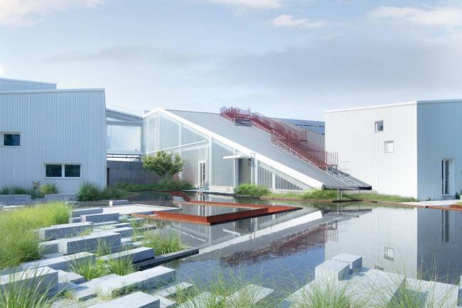 BIM建筑|游园“山舍”,江干工场——今世财产建筑的差别化实践 / gad · line+ studio 建筑鉴赏 第15张-BIM建筑网 BIM建筑|游园“山舍”,江干工场——今世财产建筑的差别化实践 / gad · line+ studio 建筑鉴赏 第15张