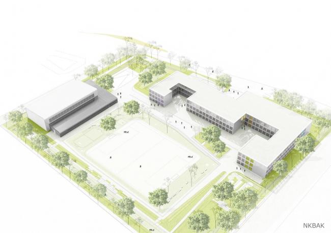 BIM建筑|马尔斯多夫综合中学,德国 / NKBAK 建筑鉴赏 第3张-BIM建筑网 BIM建筑|马尔斯多夫综合中学,德国 / NKBAK 建筑鉴赏 第3张