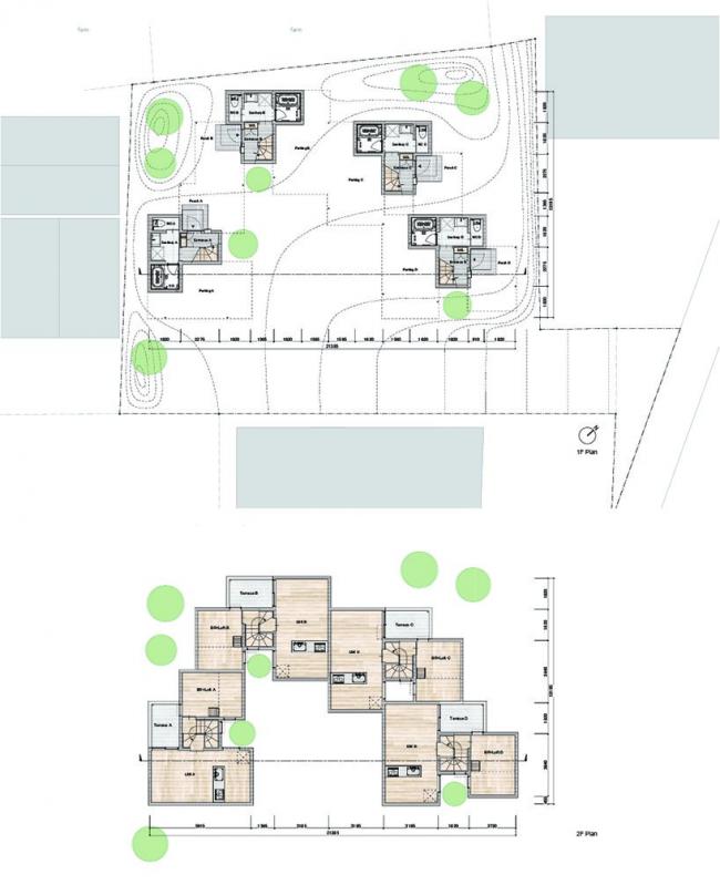 BIM建筑|栖于枝梢——日本MK公寓 / 1-1 architects 建筑鉴赏 第11张-BIM建筑网 BIM建筑|栖于枝梢——日本MK公寓 / 1-1 architects 建筑鉴赏 第11张