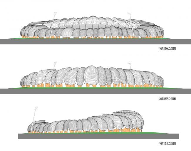 BIM建筑|年夜同体育中间 / POPULOUS + CCDI 建筑鉴赏 第13张-BIM建筑网 BIM建筑|年夜同体育中间 / POPULOUS + CCDI 建筑鉴赏 第13张