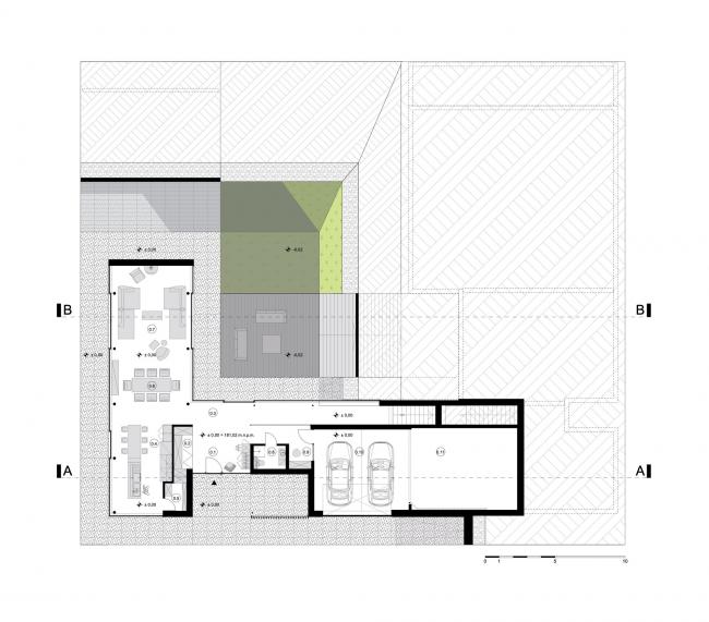 BIM建筑|遗落于荒野上的一顶凉帽:绿色线条小屋 / Mobius Architects 建筑鉴赏 第17张-BIM建筑网 BIM建筑|遗落于荒野上的一顶凉帽:绿色线条小屋 / Mobius Architects 建筑鉴赏 第17张