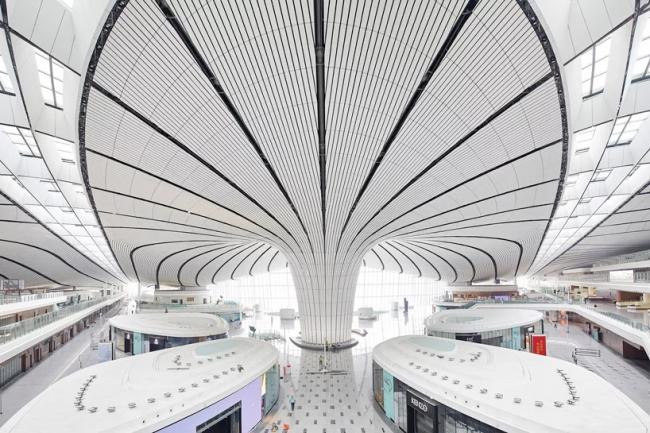BIM建筑|北京年夜兴国际机场 / 扎哈·哈迪德建筑事务所 建筑鉴赏 第6张-BIM建筑网 BIM建筑|北京年夜兴国际机场 / 扎哈·哈迪德建筑事务所 建筑鉴赏 第6张