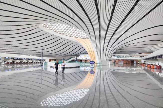 BIM建筑|北京年夜兴国际机场 / 扎哈·哈迪德建筑事务所 建筑鉴赏 第10张-BIM建筑网 BIM建筑|北京年夜兴国际机场 / 扎哈·哈迪德建筑事务所 建筑鉴赏 第10张