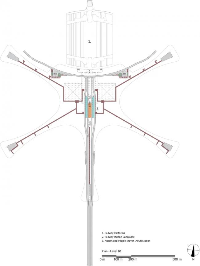 BIM建筑|北京年夜兴国际机场 / 扎哈·哈迪德建筑事务所 建筑鉴赏 第16张-BIM建筑网 BIM建筑|北京年夜兴国际机场 / 扎哈·哈迪德建筑事务所 建筑鉴赏 第16张