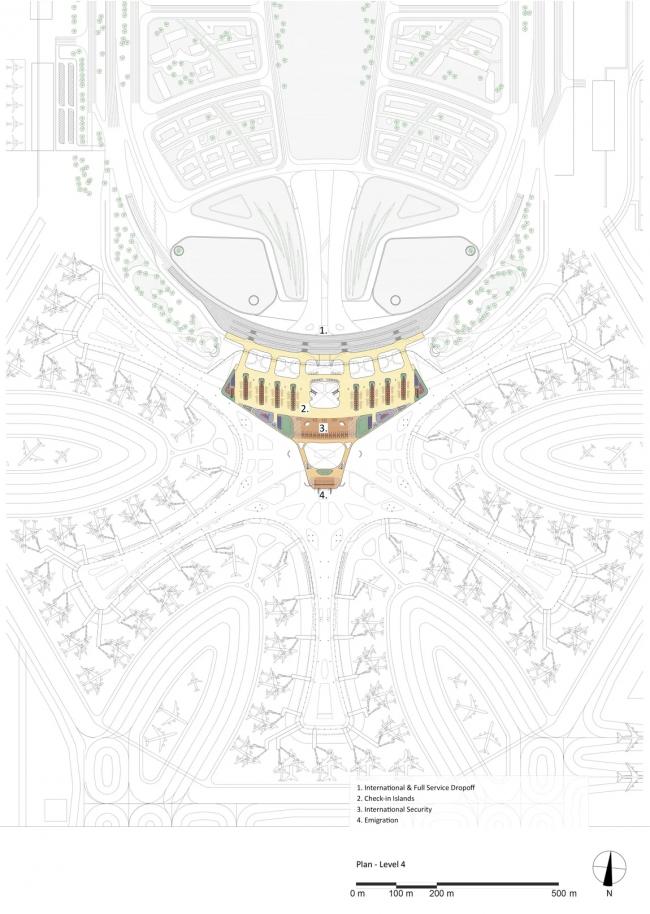 BIM建筑|北京年夜兴国际机场 / 扎哈·哈迪德建筑事务所 建筑鉴赏 第21张-BIM建筑网 BIM建筑|北京年夜兴国际机场 / 扎哈·哈迪德建筑事务所 建筑鉴赏 第21张