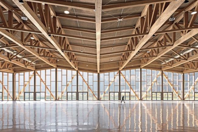BIM建筑|连绵波折,消隐于阿尔卑斯山谷地:阿戈多会议展览中间 / Studio Botter + Studio Bressan 建筑鉴赏 第5张-BIM建筑网 BIM建筑|连绵波折,消隐于阿尔卑斯山谷地:阿戈多会议展览中间 / Studio Botter + Studio Bressan 建筑鉴赏 第5张