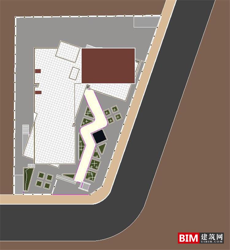 BIM资料|revit模型-多层创意办公楼模型 BIM模型 第3张-BIM建筑网
