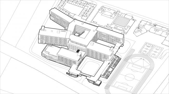 BIM建筑|上海青浦协和双语学校 / 上海实现建筑设计事务所 BIM建筑|上海青浦协和双语学校 / 上海实现建筑设计事务所