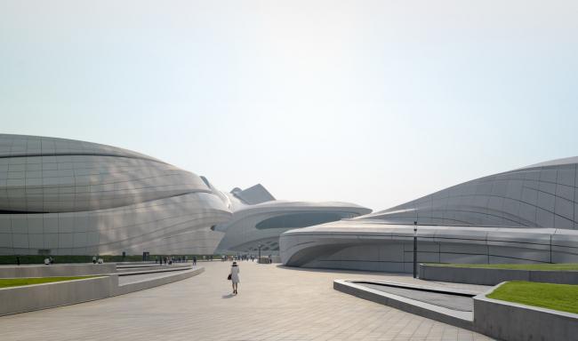 BIM建筑|长沙梅溪湖国际文化艺术中心 / 扎哈·哈迪德建筑事务所 BIM建筑|长沙梅溪湖国际文化艺术中心 / 扎哈·哈迪德建筑事务所