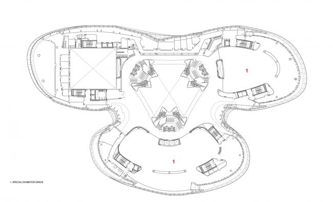 BIM建筑|长沙梅溪湖国际文化艺术中心 / 扎哈·哈迪德建筑事务所 BIM建筑|长沙梅溪湖国际文化艺术中心 / 扎哈·哈迪德建筑事务所