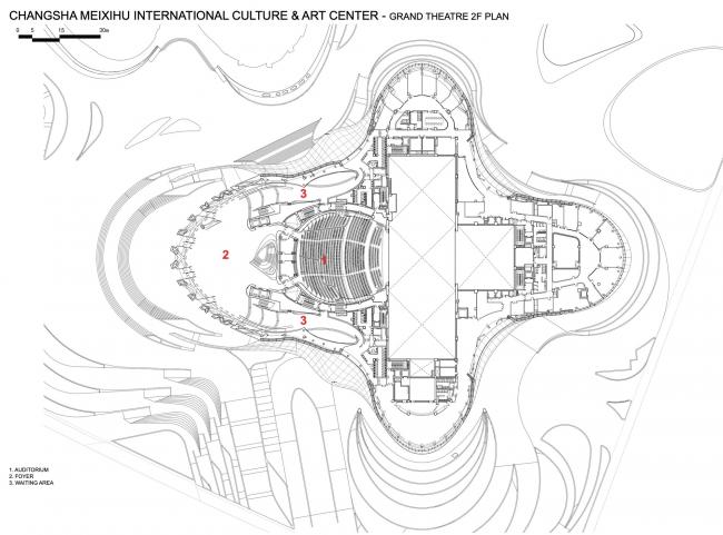 BIM建筑|长沙梅溪湖国际文化艺术中心 / 扎哈·哈迪德建筑事务所 BIM建筑|长沙梅溪湖国际文化艺术中心 / 扎哈·哈迪德建筑事务所