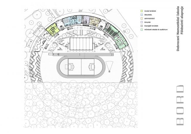 BIM建筑|植入森林——德布勒森国际学校 / BORD建筑工作室 BIM建筑|植入森林——德布勒森国际学校 / BORD建筑工作室