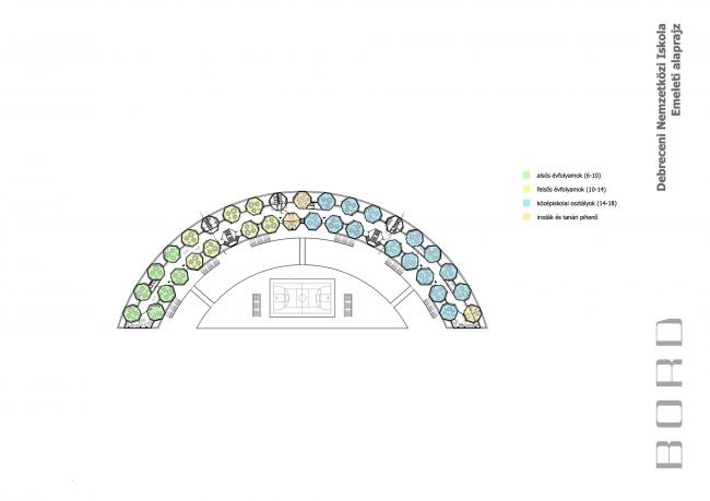 BIM建筑|植入森林——德布勒森国际学校 / BORD建筑工作室 BIM建筑|植入森林——德布勒森国际学校 / BORD建筑工作室