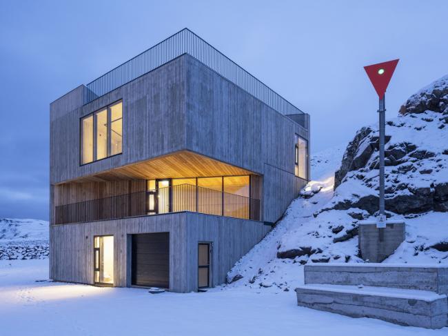 BIM建筑|守护峡湾的巨石:冰岛东博尔加峡湾游客中心 / Andersen & Sigurdsson Architects-BIM建筑网