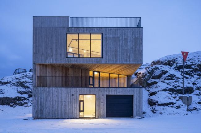 BIM建筑|守护峡湾的巨石:冰岛东博尔加峡湾游客中心 / Andersen & Sigurdsson Architects BIM建筑|守护峡湾的巨石:冰岛东博尔加峡湾游客中心 / Andersen & Sigurdsson Architects