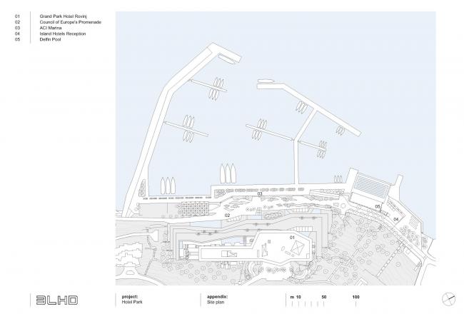 BIM建筑|曲折叠退,纵享海天一色:罗维尼公园大酒店 / 3LHD BIM建筑|曲折叠退,纵享海天一色:罗维尼公园大酒店 / 3LHD
