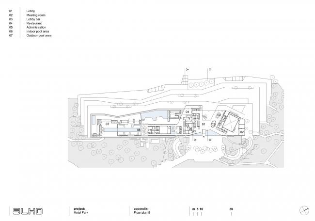 BIM建筑|曲折叠退,纵享海天一色:罗维尼公园大酒店 / 3LHD BIM建筑|曲折叠退,纵享海天一色:罗维尼公园大酒店 / 3LHD