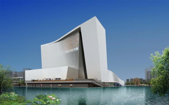 BIM建筑|深圳宝安文化综合体 / 严迅奇建筑师事务所 BIM建筑|深圳宝安文化综合体 / 严迅奇建筑师事务所