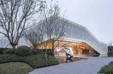 BIM建筑|曲折绵延,轻盈流动:重庆悦来社区中心 / NAN Architects-BIM建筑网