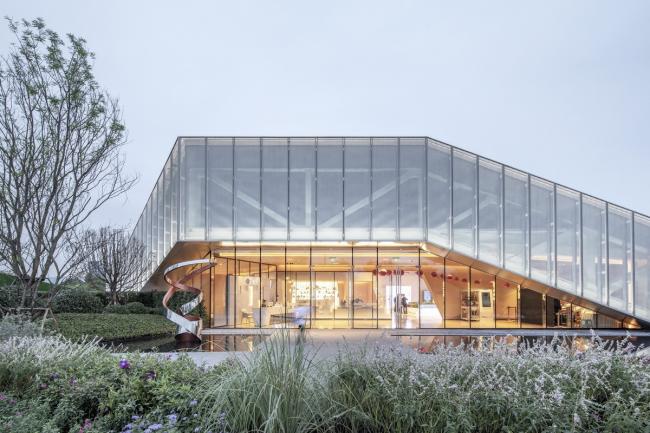 BIM建筑|曲折绵延,轻盈流动:重庆悦来社区中心 / NAN Architects BIM建筑|曲折绵延,轻盈流动:重庆悦来社区中心 / NAN Architects