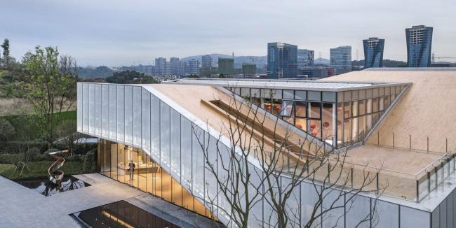 BIM建筑|曲折绵延,轻盈流动:重庆悦来社区中心 / NAN Architects BIM建筑|曲折绵延,轻盈流动:重庆悦来社区中心 / NAN Architects