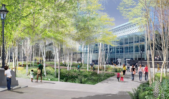 BIM建筑|巴黎计划在建筑地标周围种植“城市森林” BIM建筑|巴黎计划在建筑地标周围种植“城市森林”